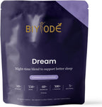ผง Dream Sleep Powder ประกอบด้วย แอล-ธีอะนีน, อะพิเจนิน, เห็ดหลินจือ และแมกนีเซียม ผลิตภัณฑ์ช่วยนอนหลับจากธรรมชาติ ผ่านการทดสอบจากหน่วยงานภายนอก