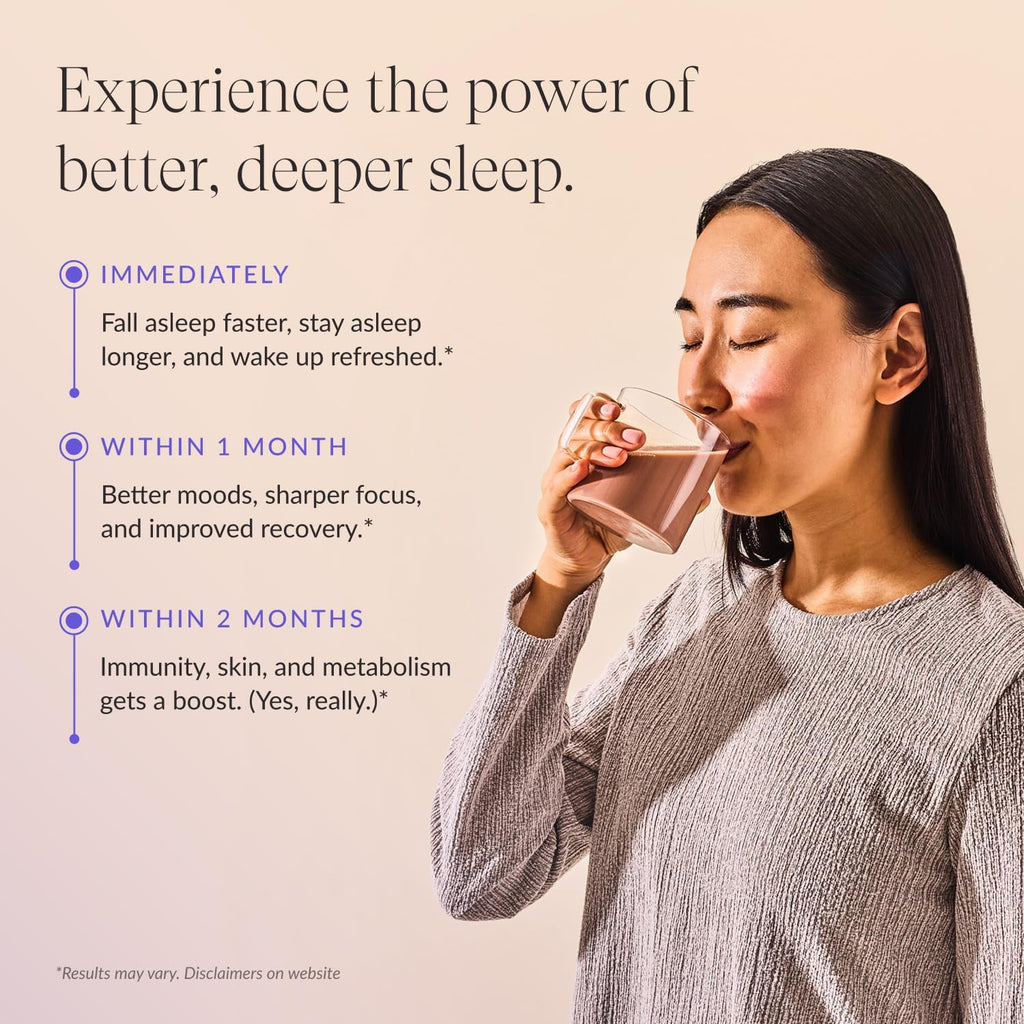 ผง Dream Sleep Powder ประกอบด้วย แอล-ธีอะนีน, อะพิเจนิน, เห็ดหลินจือ และแมกนีเซียม ผลิตภัณฑ์ช่วยนอนหลับจากธรรมชาติ ผ่านการทดสอบจากหน่วยงานภายนอก