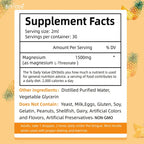 แมกนีเซียม แอล-ทรีโอเนต ในรูปแบบหยดของเหลว